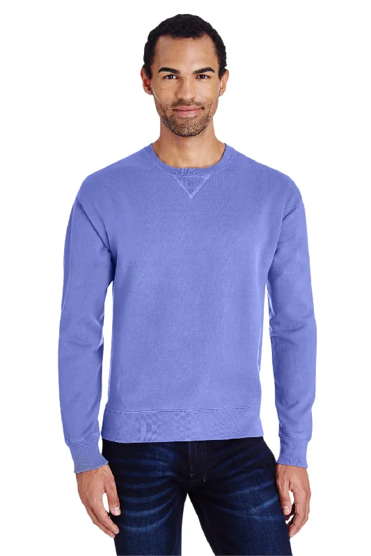 Overstock Clearance ComfortWash By Hanes Mens Crewneck Sweatshirt - Deep Forte Purple Overstock Clearance ComfortWash By Hanes Mens Crewneck Sweatshirt - Deep Forte Purple