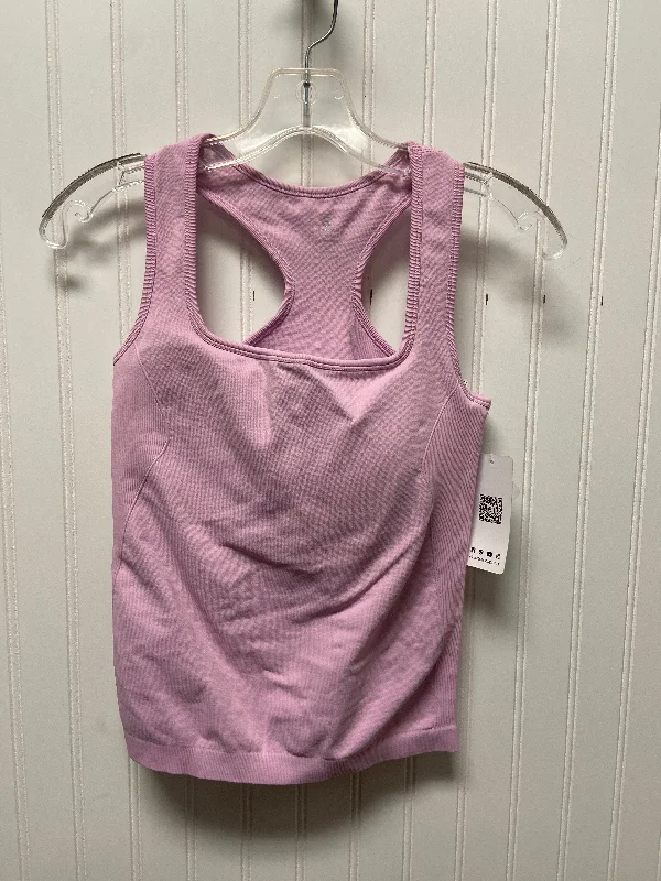 Midnight Madness Athletic Tank Top By Clothes Mentor In Pink, Size: L