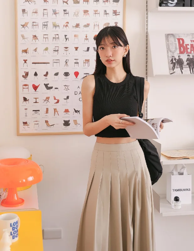 Special Discount Ava Padded Top in Black