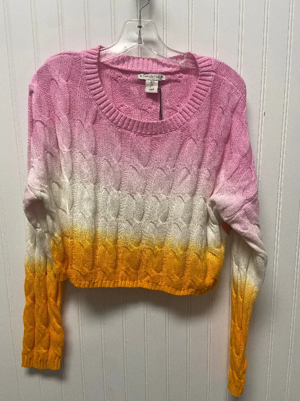 Weekend Deals That Excite Sweater Cardigan By Topshop In Pink, Size: S