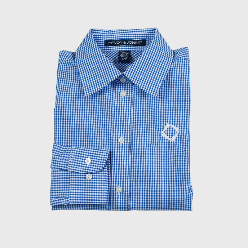 Weekend Discounts to Enjoy Ladies' Gingham Shirt