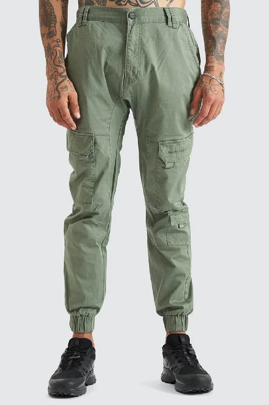 Weekend Offers That Please F100 Cargo Jogger Khaki