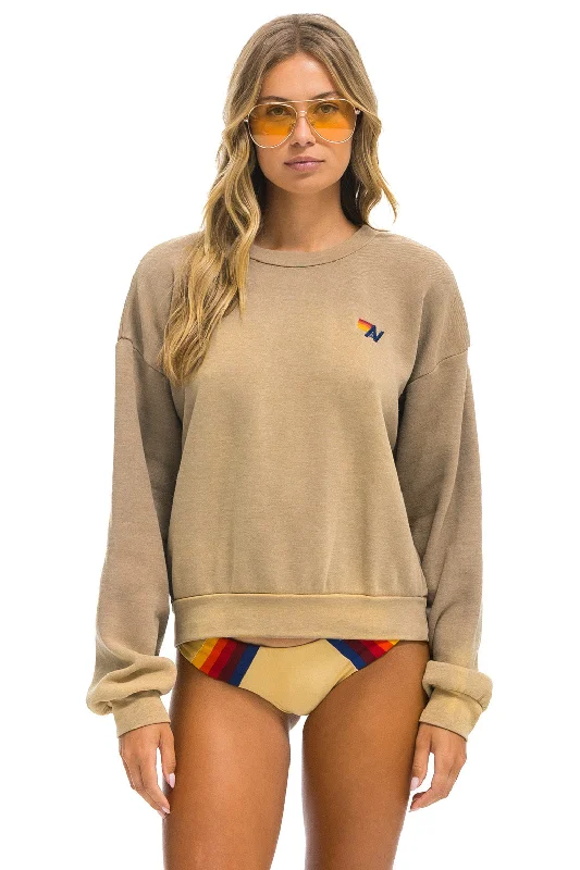 Instant Discount ESSENTIAL RELAXED CREW SWEATSHIRT - FADED TAN