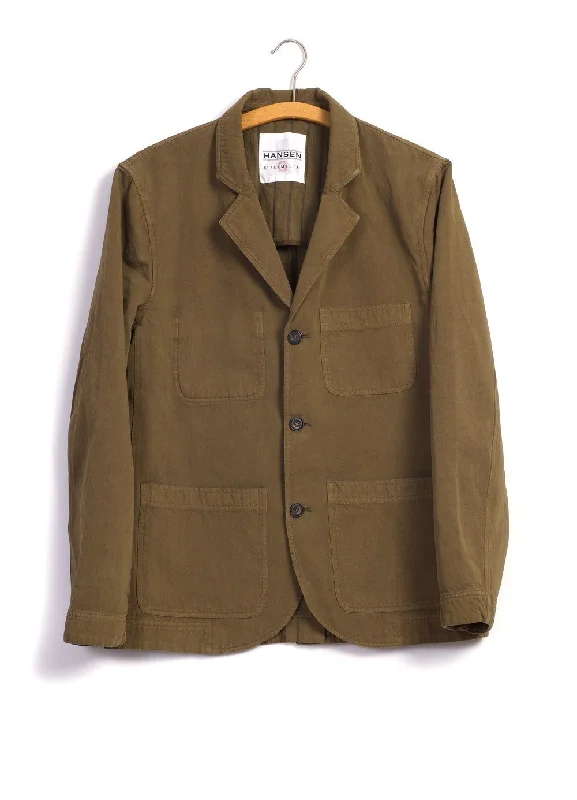 Reduced Prices NICOLAI | Casual Three Button Blazer | Desert