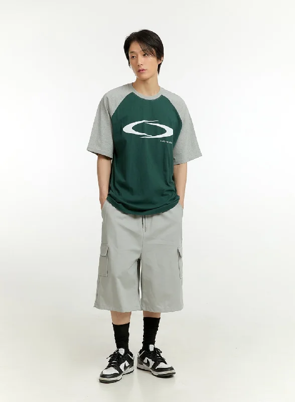 Reduced Rates Men's Cargo Midi Shorts IL418