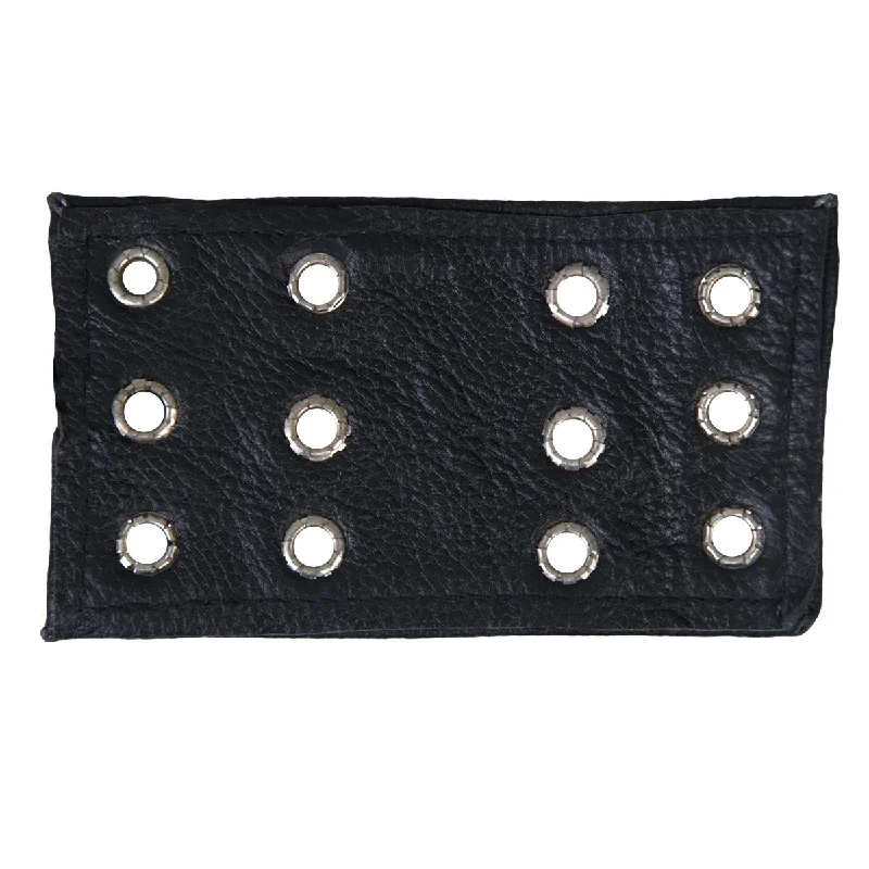 Savings Galore Hot Leathers LHH2001 Black Chap Extender with Eyelets