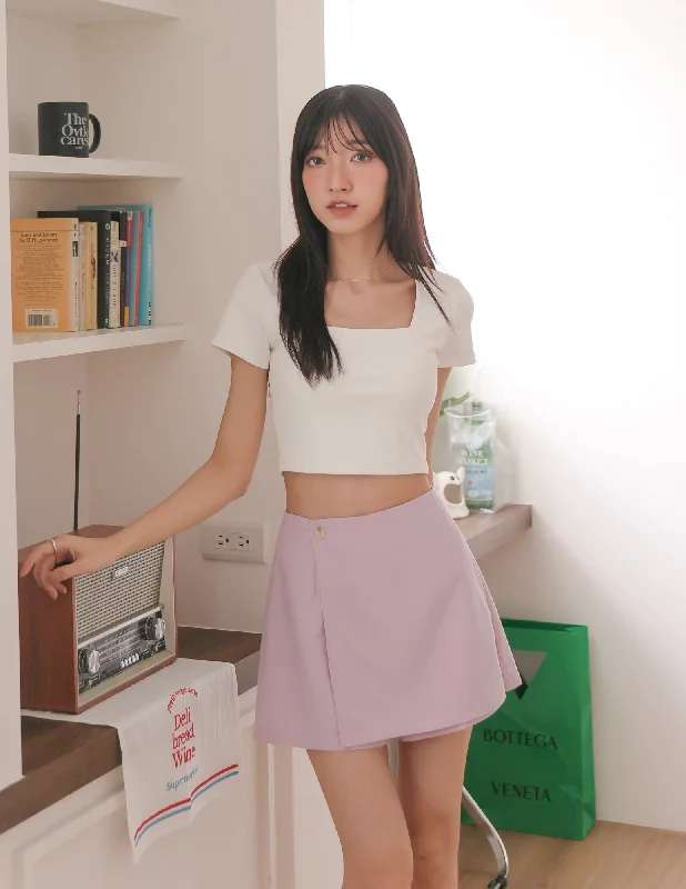 Weekend Discounts to Enjoy Zoe Padded Top in White