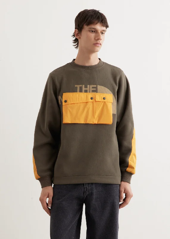 Early Bird Discount Pocket Crewneck