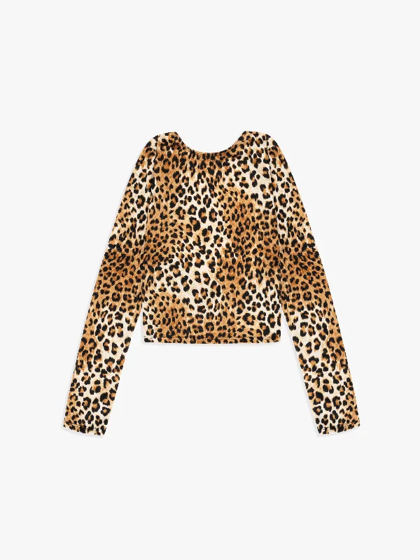 Weekend Shopping Extravaganza Rowan Top - Leopard