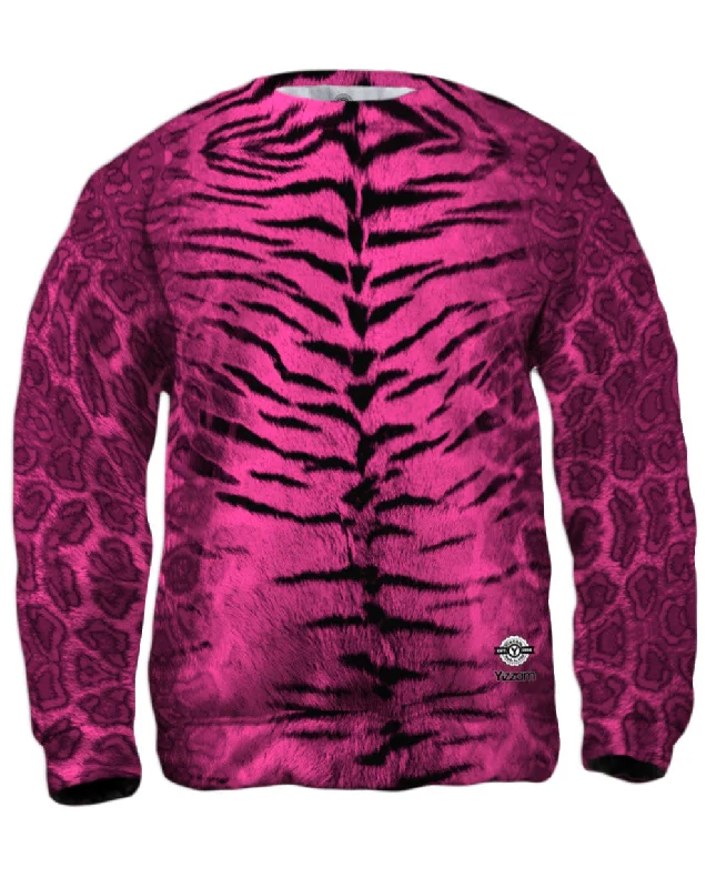 Quick Deals Tiger Leopard Skin Hot Pink