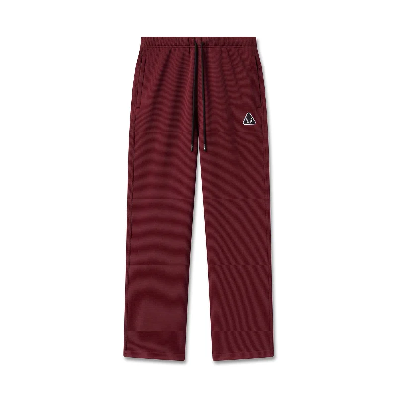 Online Only 1034. Deltapeak® Straight Leg Sweats - Crimson
