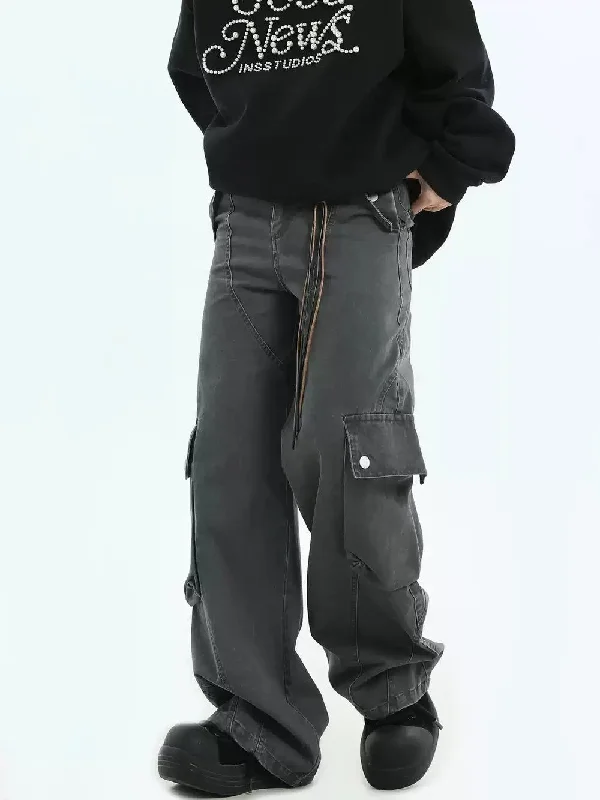 Can't Miss Big Flap Pocket Cargo Jeans