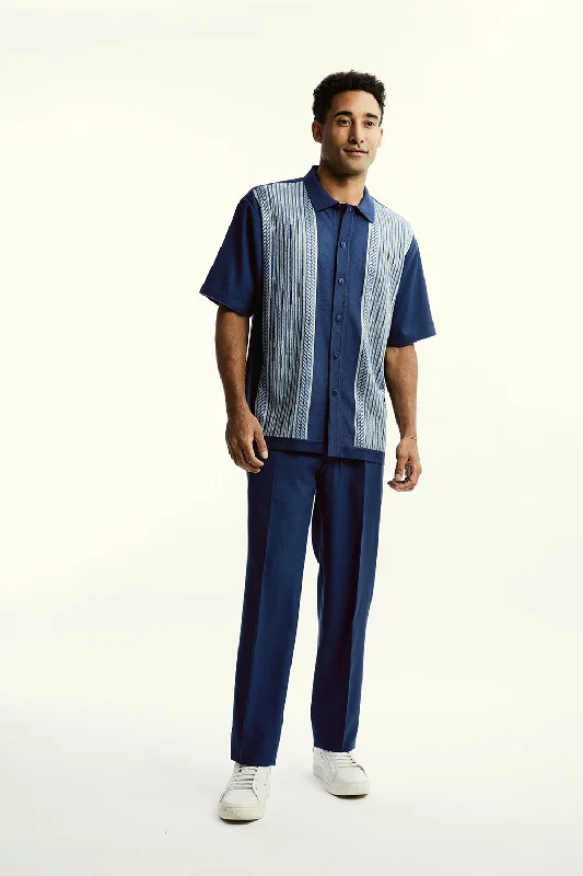 Weekend Discounts to Grab 2pc Knit Front Set | SilverSilk | 51018