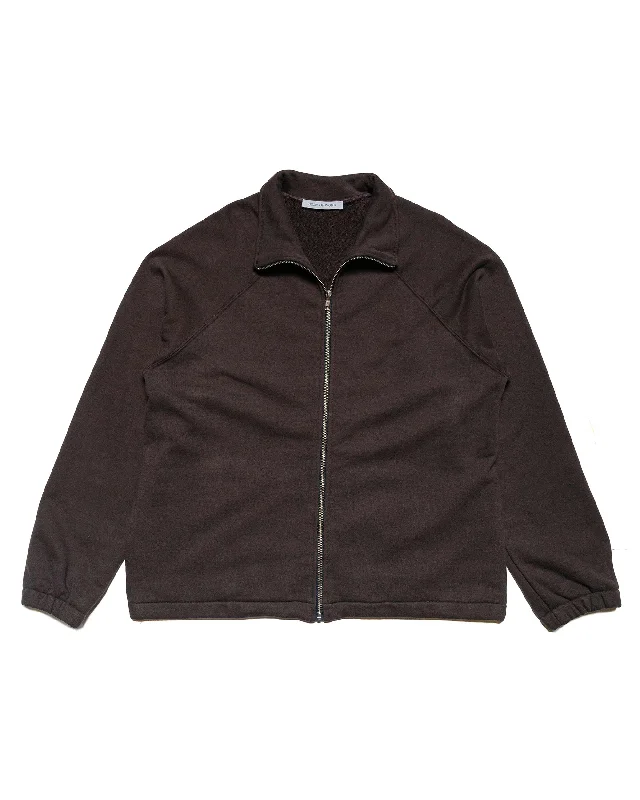 New Markdowns Body of Work Lark Full-Zip Sweatshirt Loam Brown