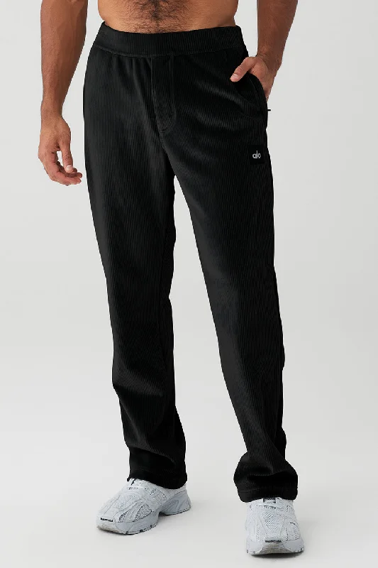 Savings Galore Velour Baller Pant - Black