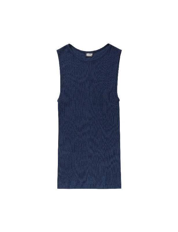 Deal of the Day NPS Tank Top Solid Color, Marine