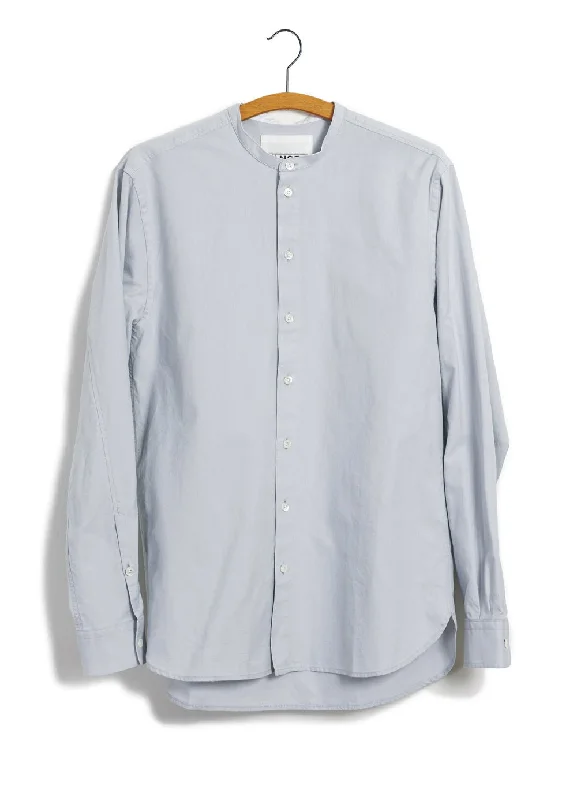Weekend Savings Spectacular ANTE | Collarless Shirt | Silver