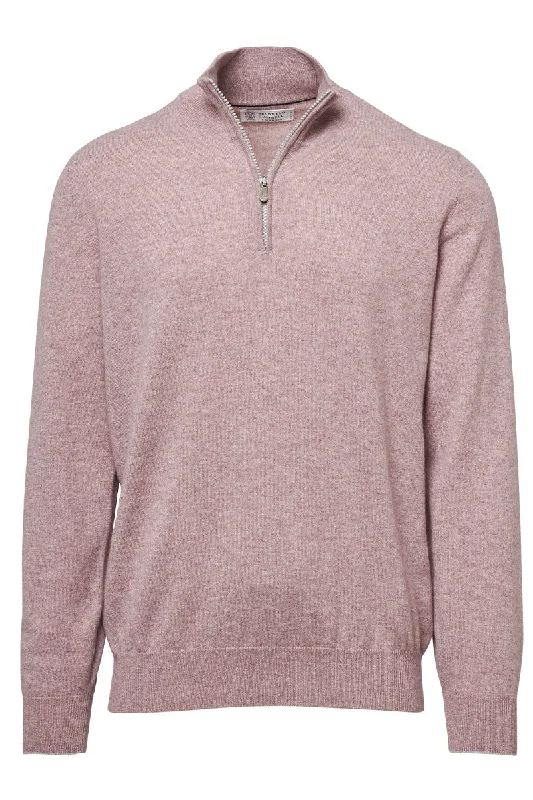 Warehouse Sale Cashmere Quarter Zip Sweater