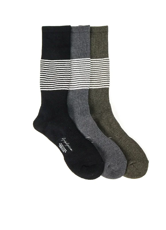 Weekend Deals That Thrill YARN DYED PILE STRIPES BOOTS SOCKS