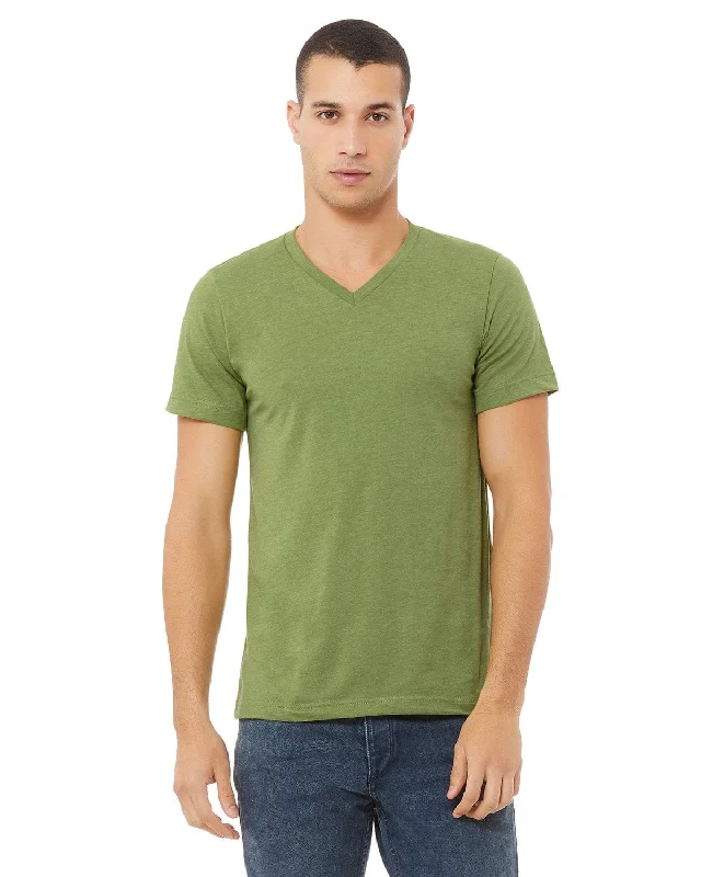 Customer Appreciation Sale Bella+Canvas Unisex CVC Jersey V-Neck T-Shirt | Heather Green Customer Appreciation Sale Bella+Canvas Unisex CVC Jersey V-Neck T-Shirt | Heather Green