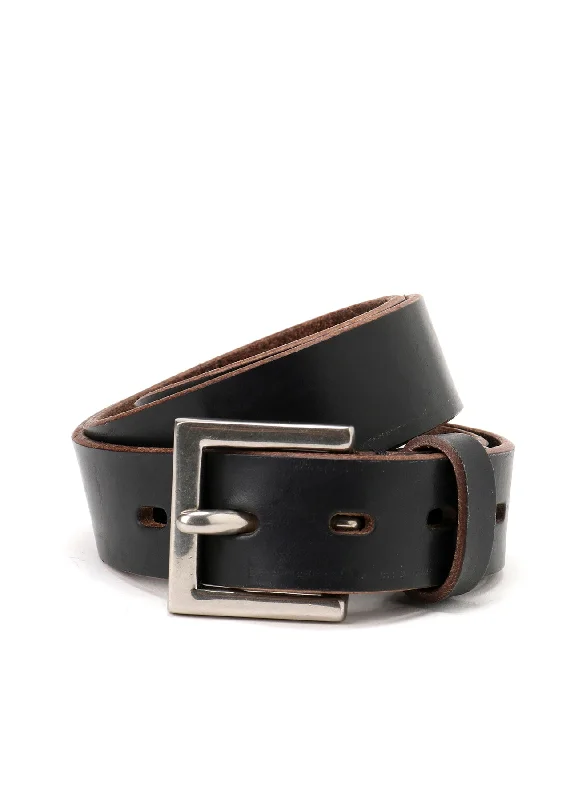 The Best Prices CHROME EXCEL LEATHER 30MM PLAIN BELT