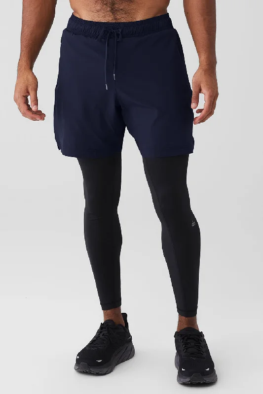 Can't Beat Stability 2 In 1 Pant - Navy/Black