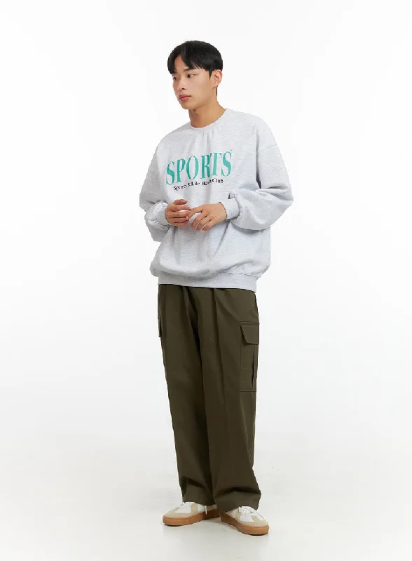 Crazy Deal Men's Solid Cargo Pants (Dark Green) IU412