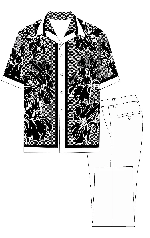 Weekend Savings Bonanza S/S Print 2pc Set | Robert Lewis | #R2PS005