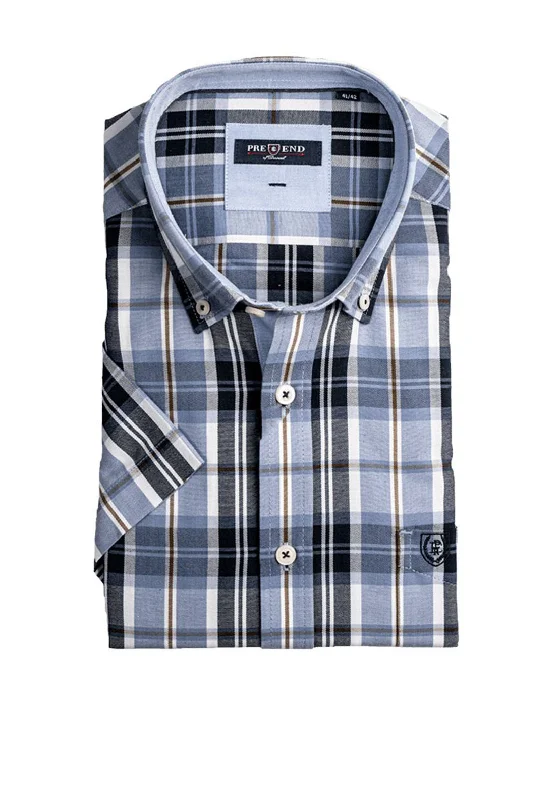 Savings Galore Pre End Rome Short Sleeve Shirt, Blue