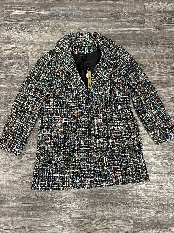 Weekend Savings Spectacle Blazer By Coco And Carmen In Plaid Pattern, Size: S
