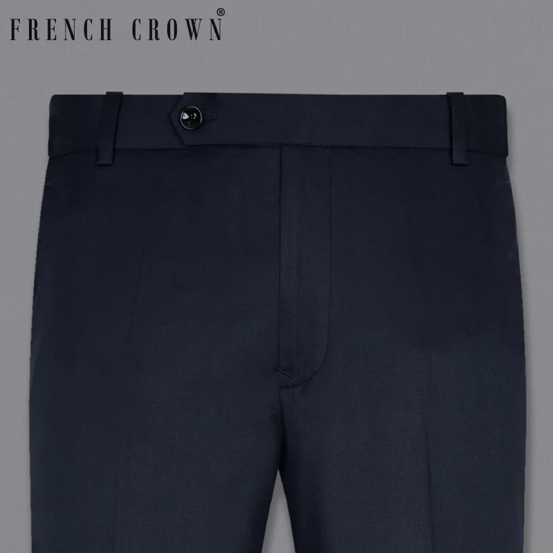 Early Access Mirage Blue Wool Rich Pant