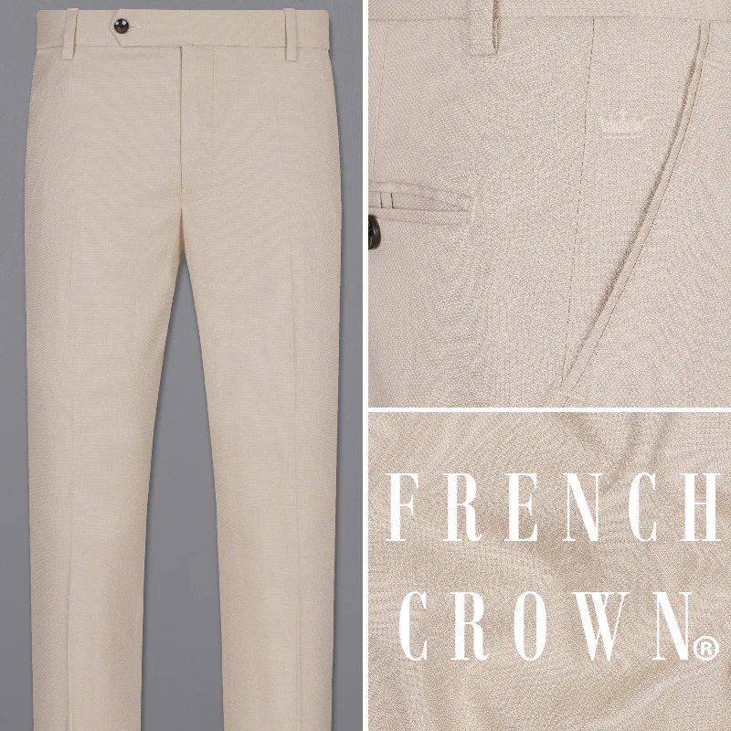 Reduced Rates Sisal Cream Wool Rich Pant
