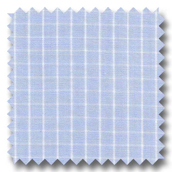 Price Break Light Blue Check 2Ply Broadcloth - Custom Dress Shirt