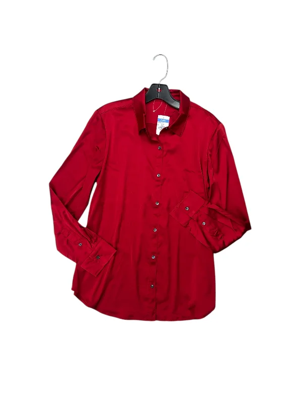 Weekend Sale: Don't Miss Out Top Long Sleeve By J Mclaughlin In Red, Size: L