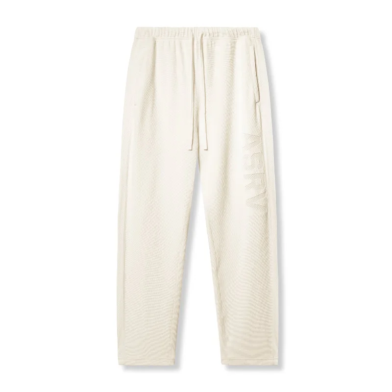 Savings Soar This Weekend 0957. Waffle Knit Relaxed Sweatpant - Cream