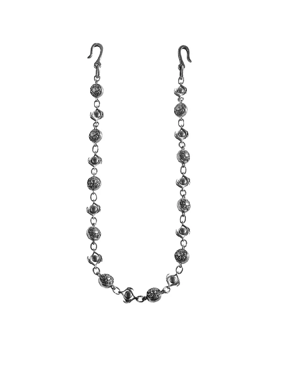 Price Drop Alert TIN ALLOY BKRHOD SUN CHAIN/SILVER
