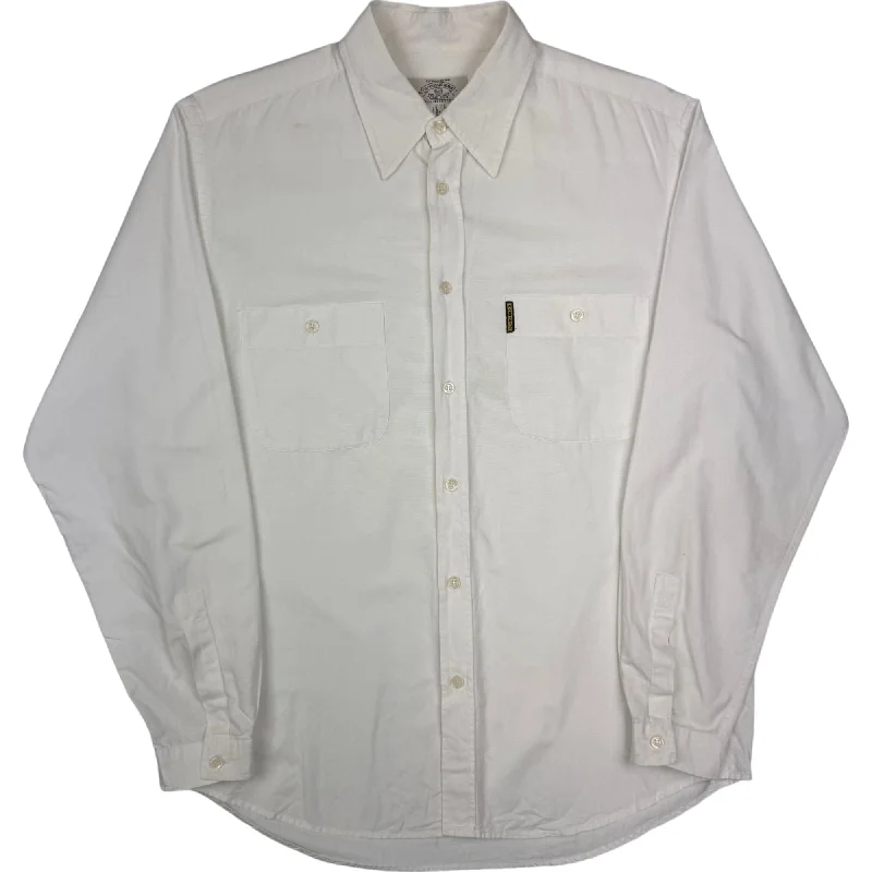 Weekend Savings Galore Armani Jeans White Long Sleeve Shirt