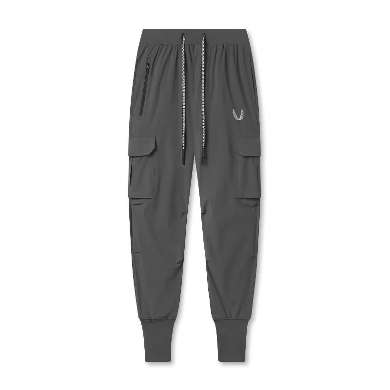 Price Slash 0825. Tetra-Lite® Cargo High Rib Jogger - Space Grey "Reflective"