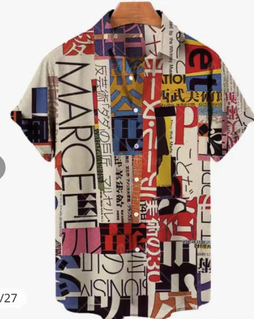 Weekend Offers That Thrill Fashion Casual 3D Print Hawaiian Shirt For Men