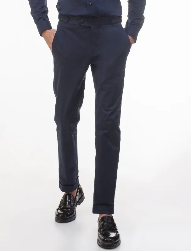 One-DAY Sale BLUE BUCKLE CHINO PANT