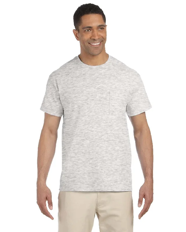 Hot Deal Gildan Ultra Cotton Pocket T-Shirt | Ash Grey