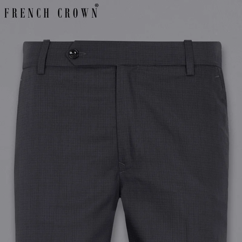 Weekend Discounts to Delight Baltic Sea Plaid Wool Rich Pant
