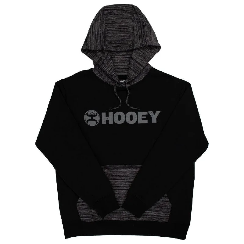 Weekend Deals to Brighten Your Day "Lock-Up" Black Hoody w/Grey logo