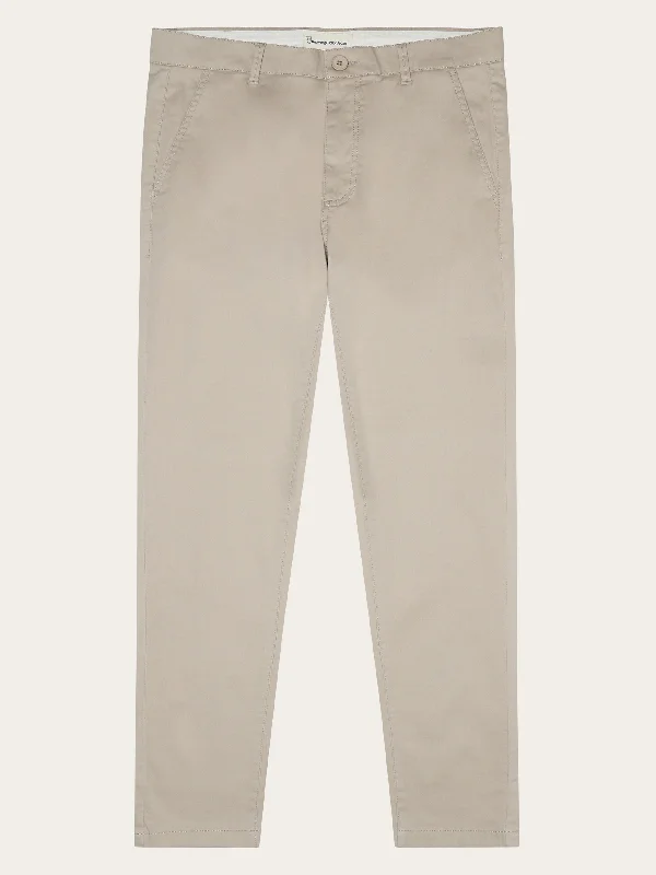Price Rollback LUCA slim twill chino pants - Light feather gray