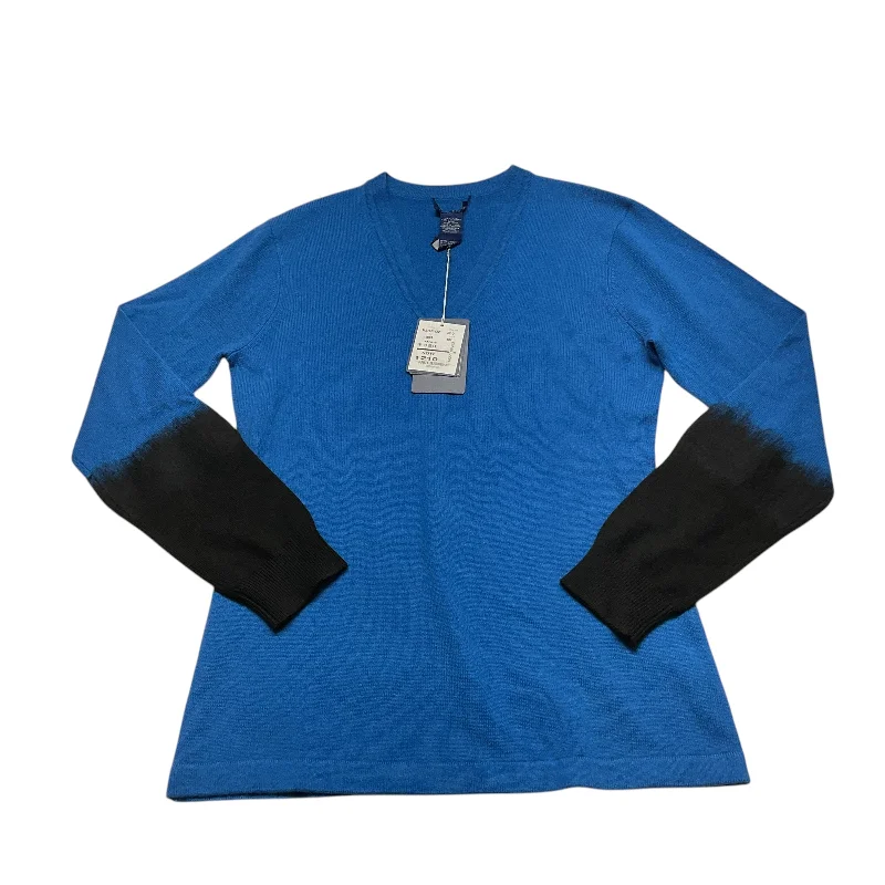 Weekend Offers That Shine Sweater By Doncaster In Blue, Size: S
