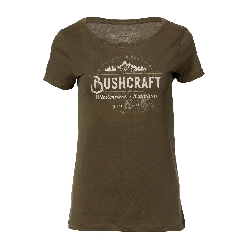 Extra Savings Bushcraft Wilderness Survival Army Women's T-shirt