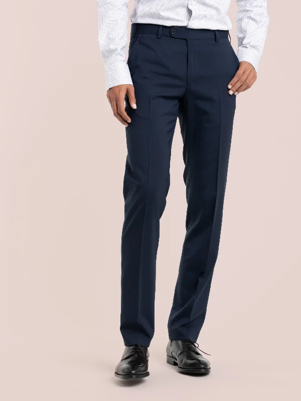 Unbeatable Prices Navy Wool Dress Pants
