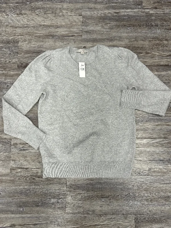 Half Price Sweater By Loft In Grey, Size: L