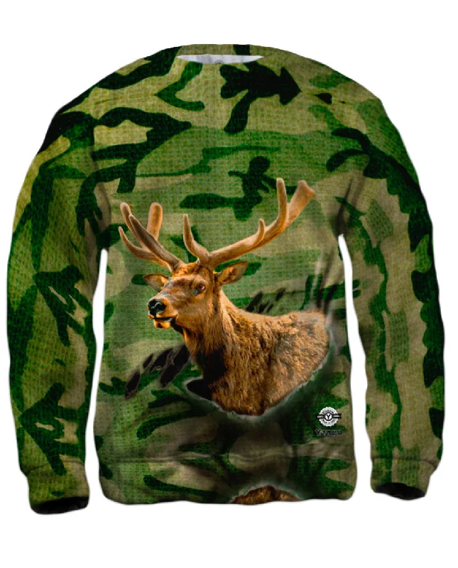 Discount Mania Torn Green Elk