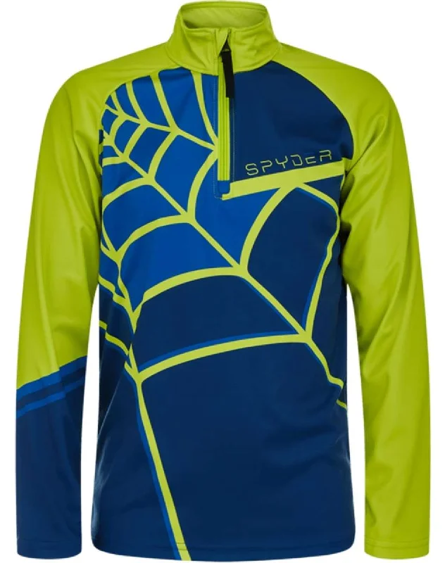 Limited Time Offer Spyder Boys Web Zip Turtleneck 2022